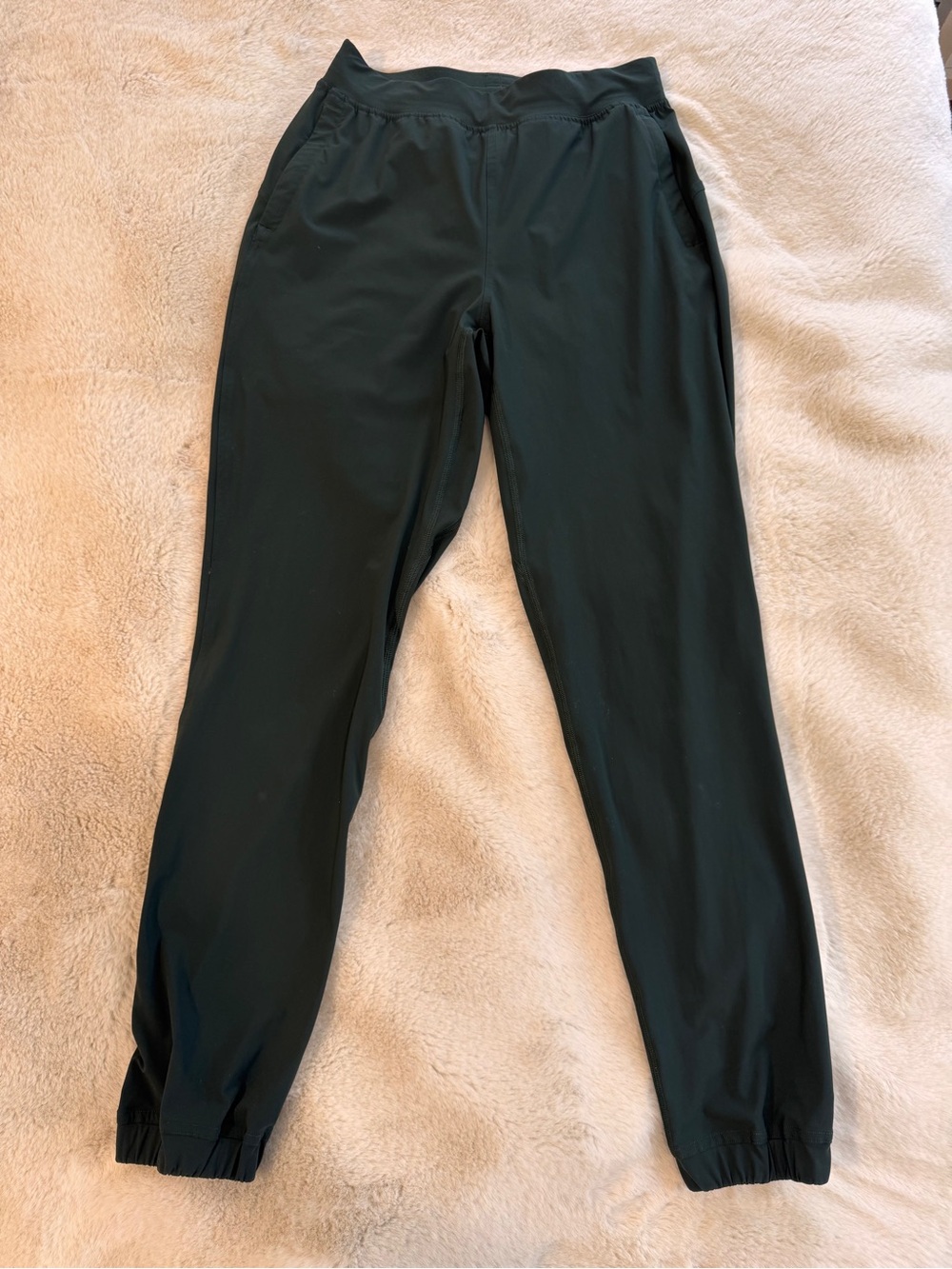 lululemon Adapted State High-Rise Regular Rainforest Green Track Joggers Size 4 - Picture 13 of 15